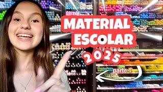 COMPRANDO MATERIAL ESCOLAR 2025