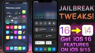 Top 10 Best Jailbreak Tweaks to GET iOS 16 Features on iOS 10 - 15