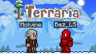 Молвин Учит БЛС играть в Terraria | Угарное Проходждение #1 | @MOLVINE @Bez_LS