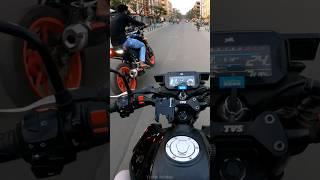 MT15 & TVS RAIDER  CORNERING||THINK RIDING|| #viral #shortvideo #trending #sidhumoosewala #shorts