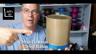 Coffee Can Curing Station