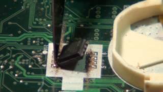 Alternative SOIC BIOS Chip Removal using basic tools