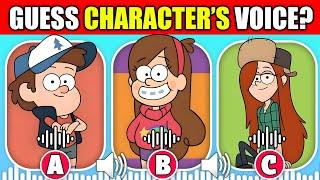  Guess The Gravity Falls Characters by Their Voice? | Bill Cipher, Ford Pines, Dipper Pines