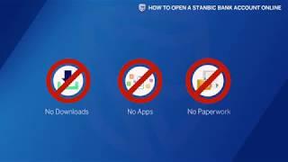 Official guide: How to open a Stanbic Bank Account online.