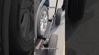 How to Use a Pickup Wrecker Towing a Breakdown Car for Underground Garage ?#emergencytowing