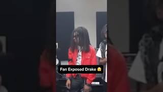 This Small Fan EXPOSED Drake #shorts
