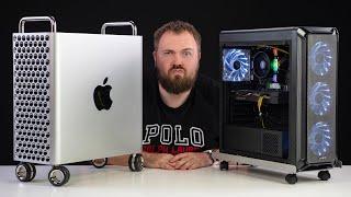 Что может ПК по цене колесиков Mac Pro?