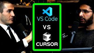 VSCode vs Cursor: Which code editor is better? | Cursor Team and Lex Fridman