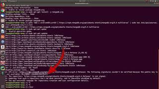 MongoDB Community Server Install Ubuntu