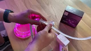 Philips Hue LightStrip Plus v4 mit dem Hue Connector verbinden