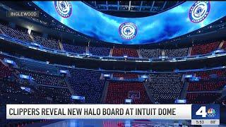 Clippers reveal new Halo Board at Intuit Dome