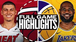 Game Recap: Lakers 117, Heat 108