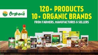 120+ PRODUCTS 10+ ORGANIC BRANDS  FROM FARMERS, MANUFACTURES & SELLERS