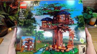 Pure build: LEGO Ideas Tree House 21318 in real time ASMR