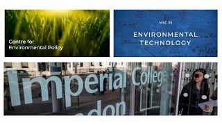 MSc in Environmental Technology, Imperial College London