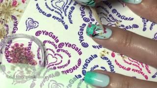 Cherry blossom nail design / Весенний маникюр. Сакура