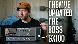 THIS IS HUGE - BOSS GX100 Firmware Update - New Amps, New Effects