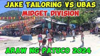 UBAS VS JAKE TAILORING | ARAW NG PATUCO 2024