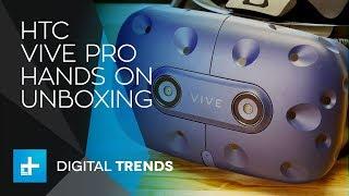 HTC Vive Pro - Hands On Unboxing