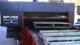 Weima Leopard 1300 Horizontal Pallet & Skid Waste Grinder - Akhurst Machinery