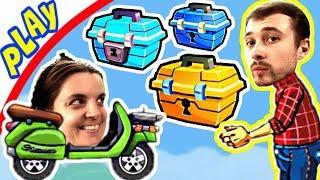 ПРоХоДиМеЦ и БолтушкА на Новых Горках! #367 - Игра Hill Climb 2