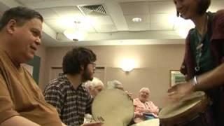 A very special drum circle