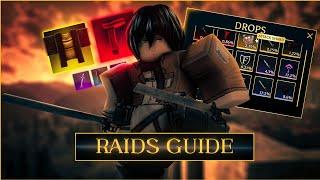 The ULTIMATE RAIDS Guide | Attack On Titan Revolution