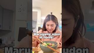 Margugame at home! #udon #dorayaki #udonnoodles #vlog #easyrecipe #homemade