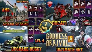 DUCATI COLLAB | ROYAL PASS A1 REWARDS | UPGRADE BUGGY | AMR UPGRADE | RP EMOTES | NEXT ULTIMATE SET