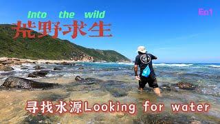 海南岛无人海滩上寻找水源【第一集上】Into the wild Looking for water on an uninhabited beach EP1