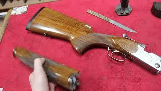 Индивидуальный приклад и цевье на заказ BERETTA 686 из Комлевого Ореха. СТРЕЛА