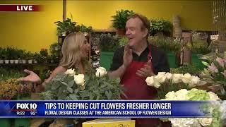 American school of Flower Design. Michael Gaffney. Fox news Phoenix. Learn floral design