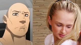 anime vs reddit Rock's reaction meme Anime VS Rock 18 38