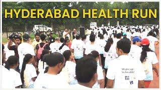 Hyderabad Health Run 2024 | Sid's Farm | Gachibowli Stadium | Hybiz tv