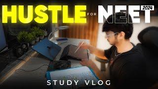 HUSTLE FOR #NEET🩺 2024 - STUDY VLOG 62 