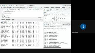 How to do mtcars descriptive analytics in R