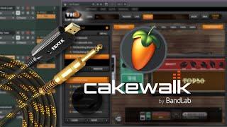 How To Use Free TH3 Guitar Amps in Cakewalk with FLStudio Driver 