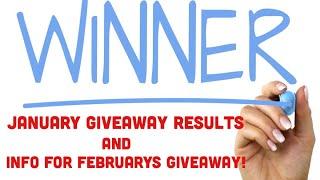 January Giveaway Results. Let’s talk February giveaway details! #discgolf #giveaway