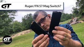 QUICK! Can you switch Ruger and FN 57 Mags? | Gun Talk