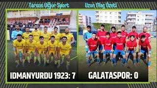 İDMANYURDU 1923: 7 - GALATASPOR: 0 (UZUN MAÇ ÖZETİ - 1 EKİM 2024)