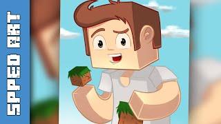 Minecraft: Speed art - BadiWorld