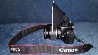 DIY Mini Soft Box For Pop Up Flash - Canon 550D