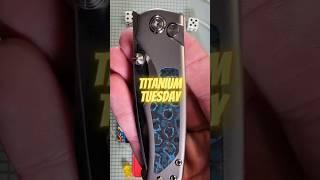 3 AWESOME Titanium EDC Knives from Artisan Cutlery & TRM Custom Knives! Wizard, Cleo & Neutron 2!