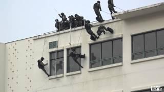 Korea military & police Counter Terrorism Training/경찰특공대&특전사 대테러 진압훈련시범 #swat  #swatteam