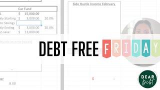 Debt Free Friday | Increasing our car savings this week! Our 2025 financial goal progress.