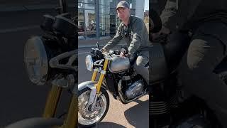 Triumph Thruxton 1200 is the best newclassic motorcycle. Самый крутой мотоцикл из неокласиков