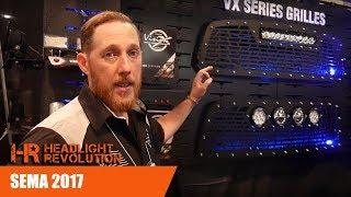 New Vision X LED Products Debut at SEMA 2017 - CG2 Light Cannons, Chaser Bars, Grille and Headlights