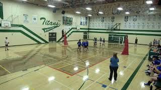 Junior High Volleyball East League Game - Forestburg at Tofield - Monday, October 7/24