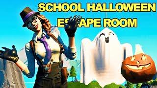 School Halloween Escape Room - Solution - Axvezer - Fortnite