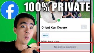 How to PRIVATE Facebook Account (2025 Update)